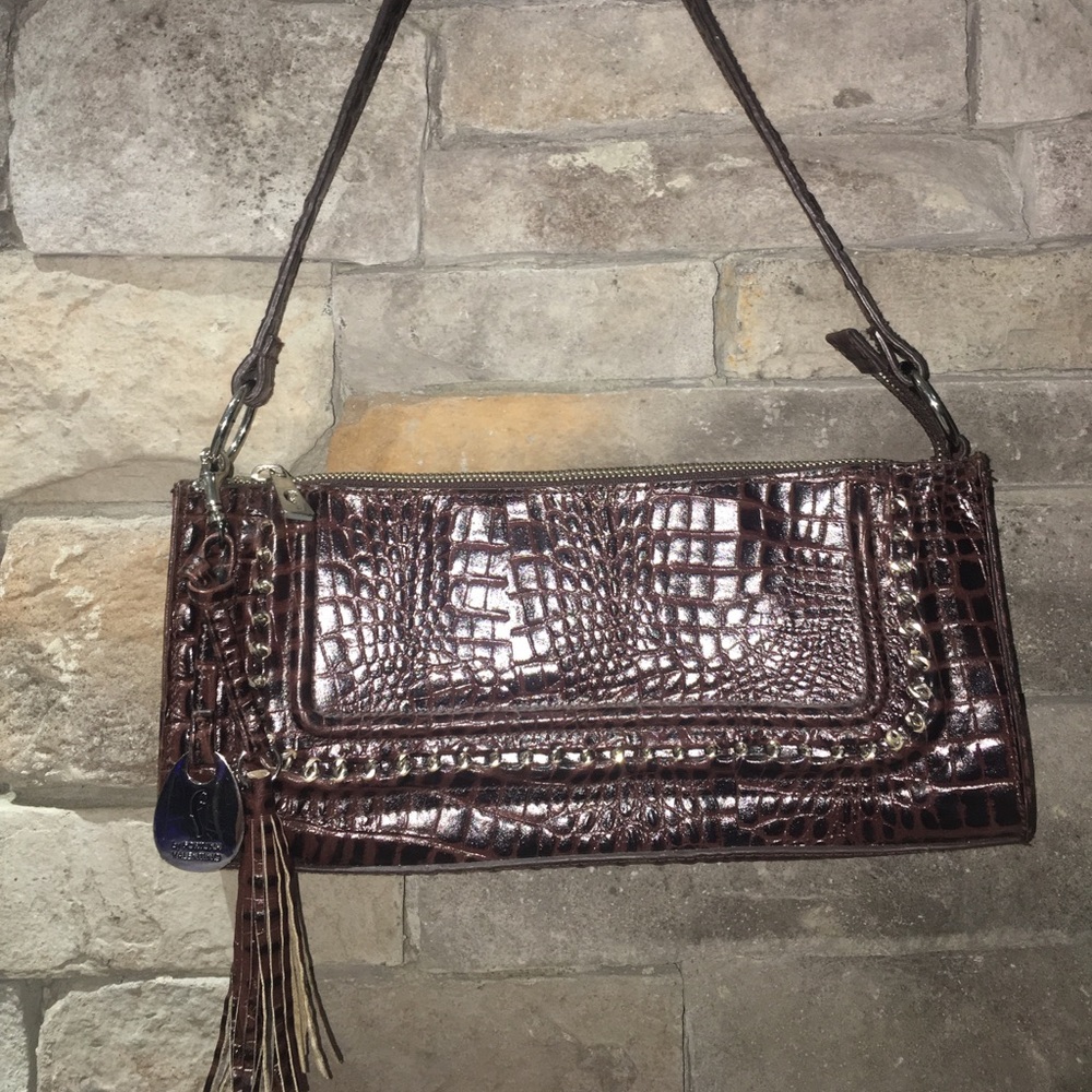 Fortuna Valentino Crocodile Purse